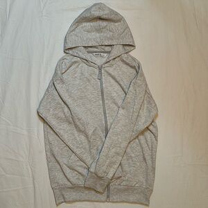 Grey DSG hoodie with zipper